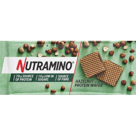 NUTRAMINO Nutra-Go Протеиновые вафли с орехом