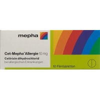 CET Mepha Allergy Filmtable 10 мг