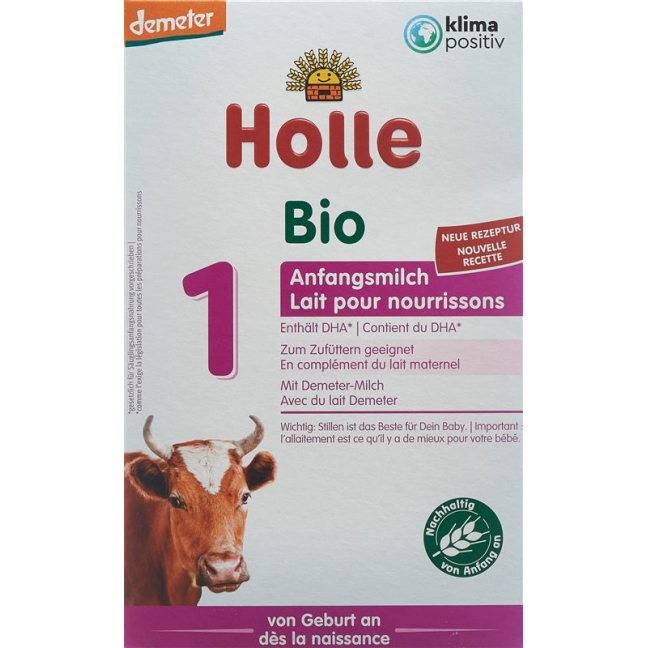 Holle Organic Infant Formula 1 Plv 400 г