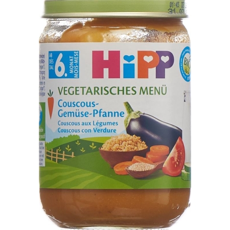 HIPP Bio Couscous Gemüse Pfanne (neu)