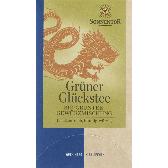 SONNENTOR Grüner Glückstee BIO