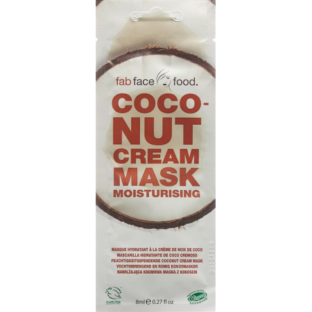 FABFACEFOOD Coconut Cream Mask