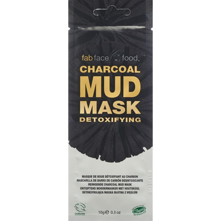 FABFACEFOOD Charcoal Mud Mask