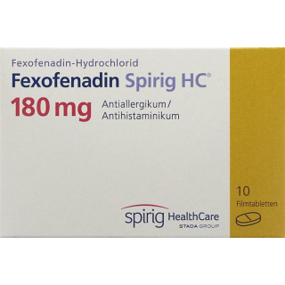 FEXOFENADIN Spirig HC Filmtabl 180 mg