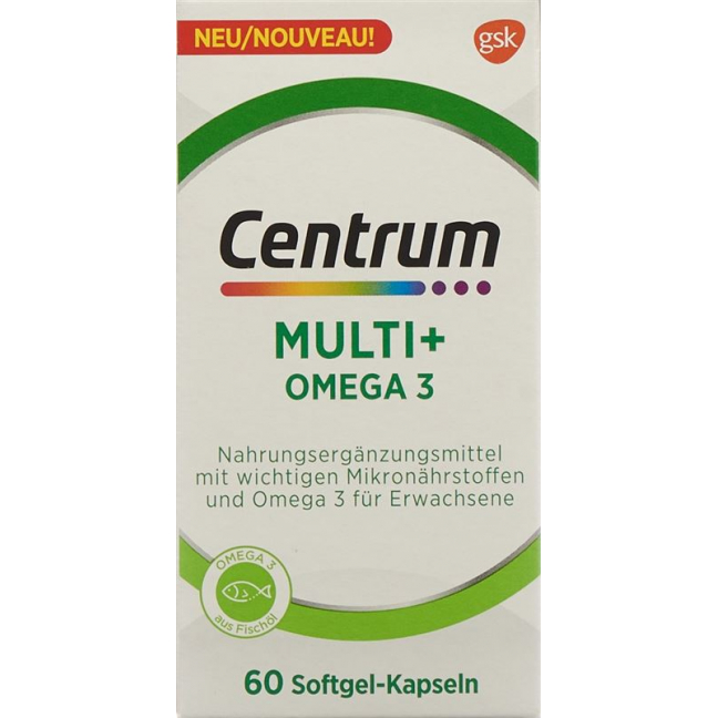 CENTRUM MULTI PLUS OMEGA3