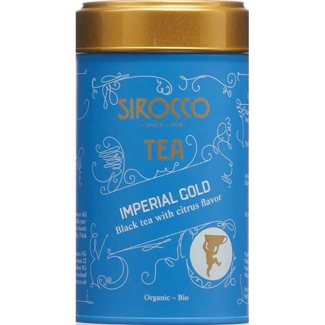 SIROCCO Teedose Medium Imperial Gold