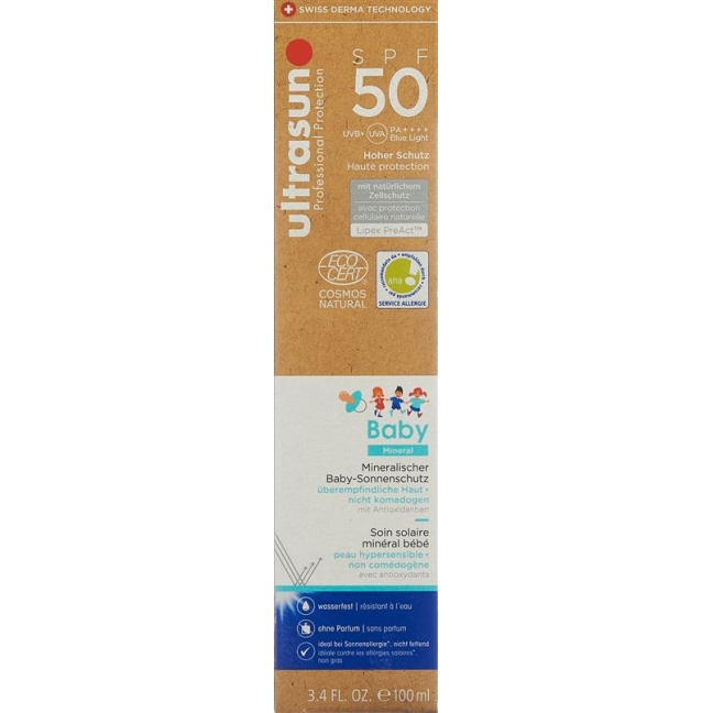 ULTRASUN Baby Mineral SPF50