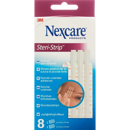 Полоски 3M NEXCARE Steri, белые, 2 размера в соотв.