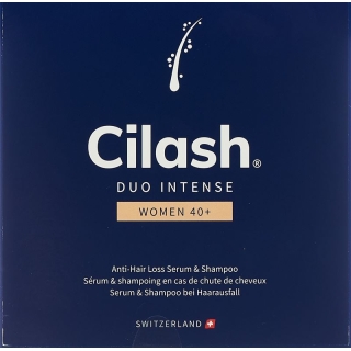 CILASH INTENSE Women 40+ Serum&Shamp DUO Haaraus