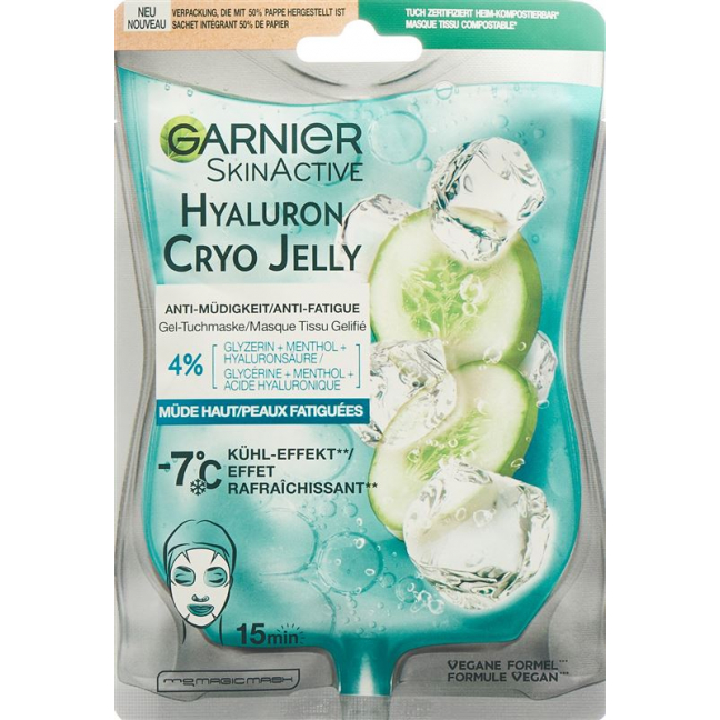 GARNIER Skinactive Cryo Jelly Tuchmaske Face