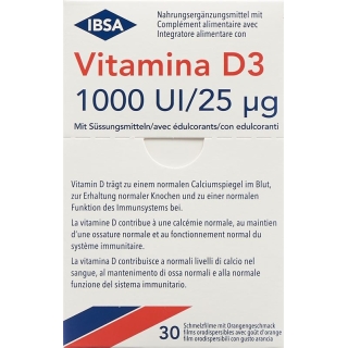 VITAMINA D3 Schmelzfilm 1000 I.U. (neu)