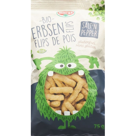 MORGA Erbsen Flips Salz&Pfeff Bio glutenfrei