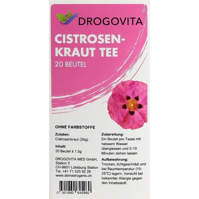 DROGOVITA Cistrosen Tee