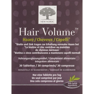 NEW NORDIC Hair Volume Tabl