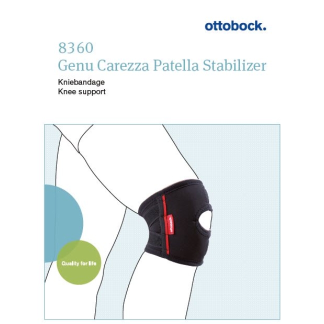 GENU CAREZZA Patella Stabilizer S