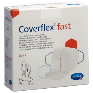 COVERFLEX fast Gr1 10mx3.5cm rot