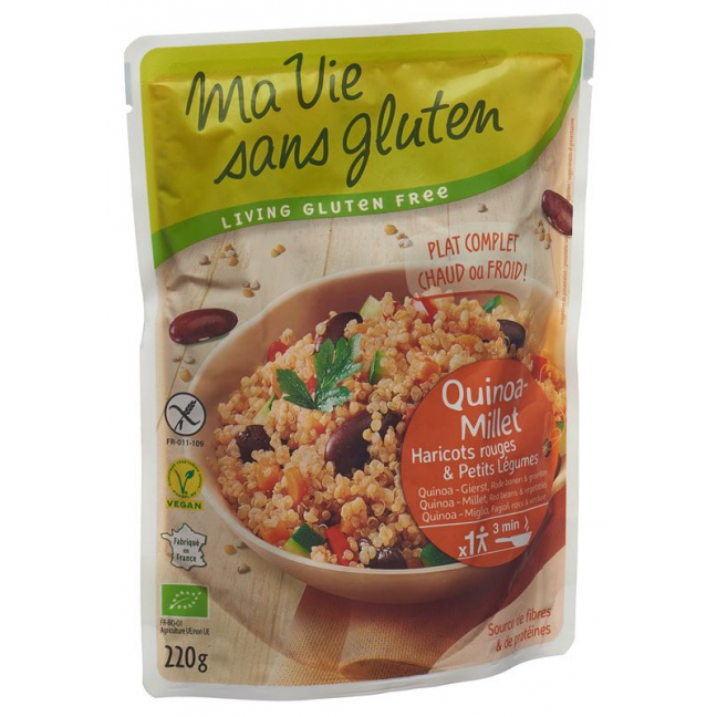 MA VIE S GLUT Fertiggericht Quinoa Hirse