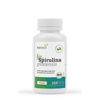 SANASIS Spirulina BIO Tabl 400 mg