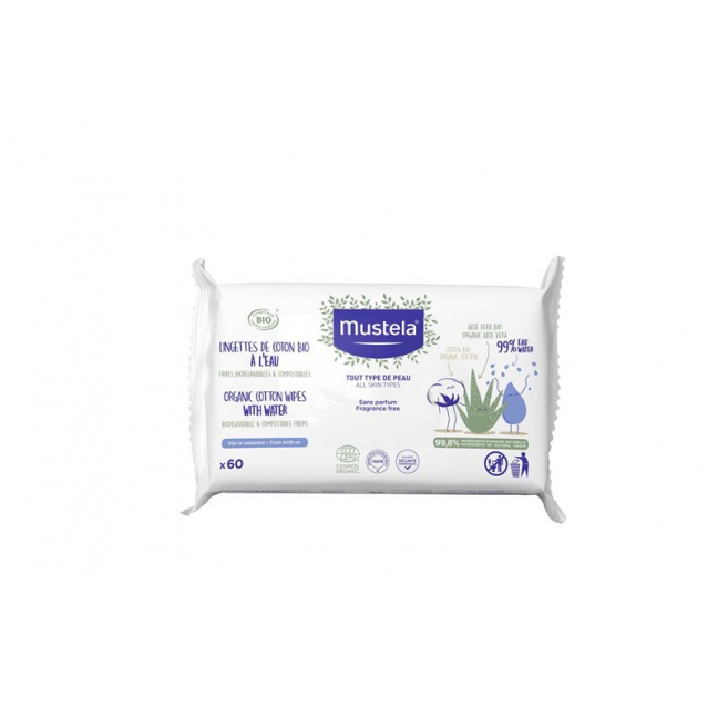 MUSTELA BIO Reinigungstücher Wasser