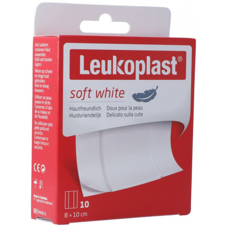 LEUKOPLAST soft white 8x10cm