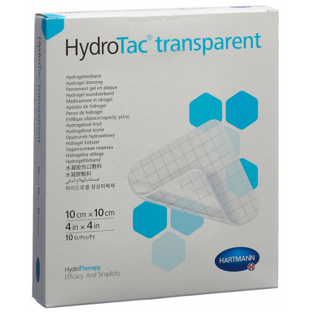 HYDROTAC Transparent 10x10cm steril