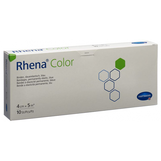 Подушечки RHENA Color Elast 4смх5м синие открытые