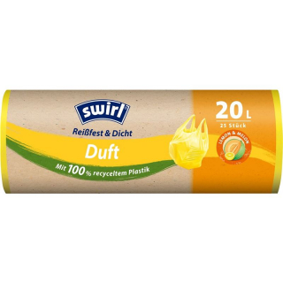 SWIRL Duft-Müllbeutel 20l Lemon-Melon