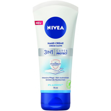 NIVEA 3in1 Care&Protect Anti-Bakt Han