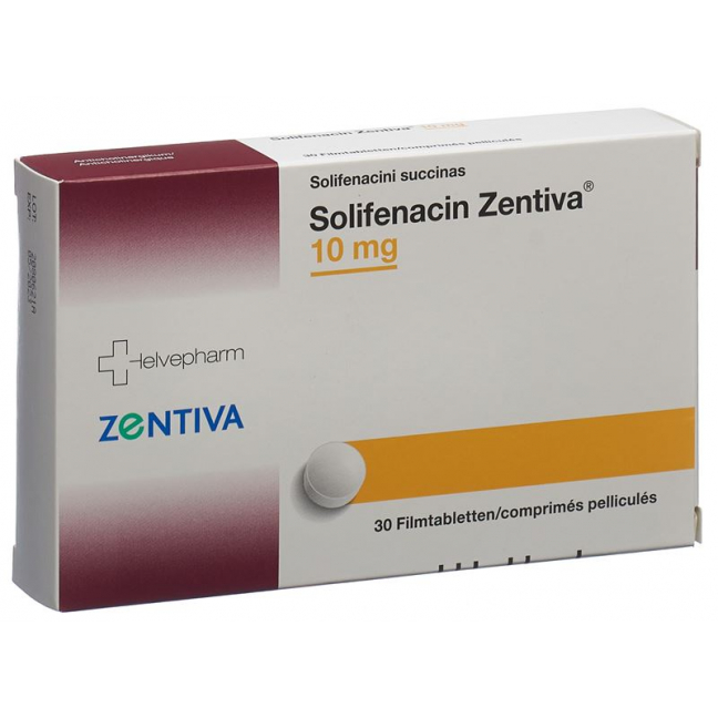 SOLIFENACIN Zentiva Filmtabl 10 mg