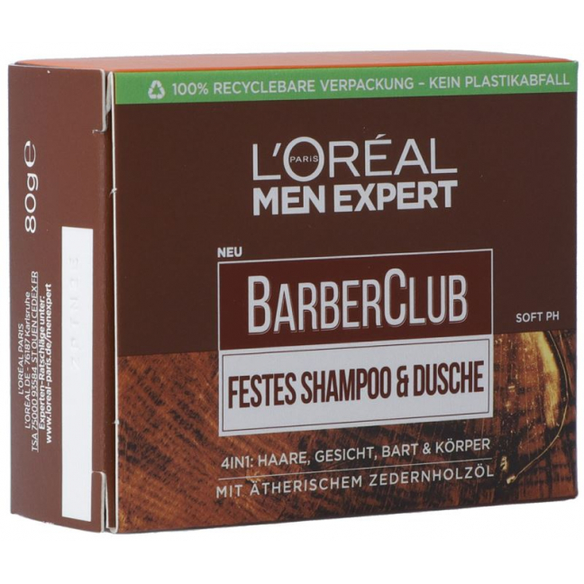 Мыло для мужчин Expert Barberclub FL 80 г