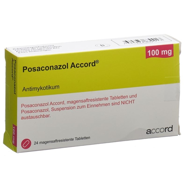 POSACONAZOL Accord Tabl 100 mg