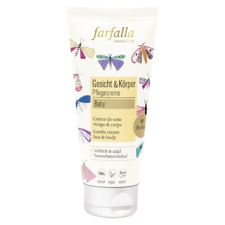 FARFALLA Baby Pflegecreme Gesicht&Körp Rose