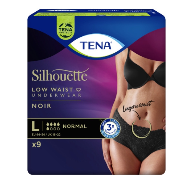 TENA Silhouette Normal L schwarz