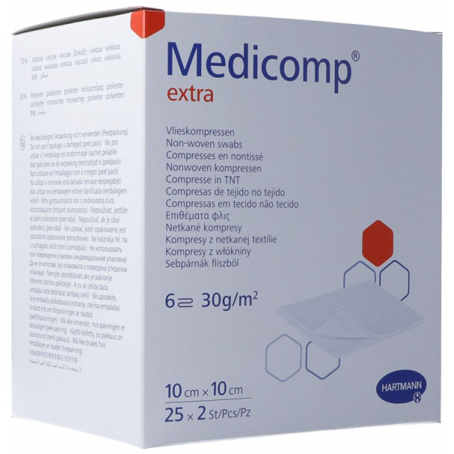 MEDCOMP Extra 6-складной S30 10x10см ст.