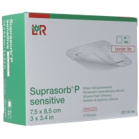 SUPRASORB P sensitive border lite 7.5x8.5cm SUPRASORB P sensitive border lite 7.5x8.5cm