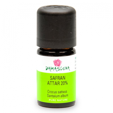 DAMASCENA Safran-Attar Äth/Öl 20 % Rosenholz