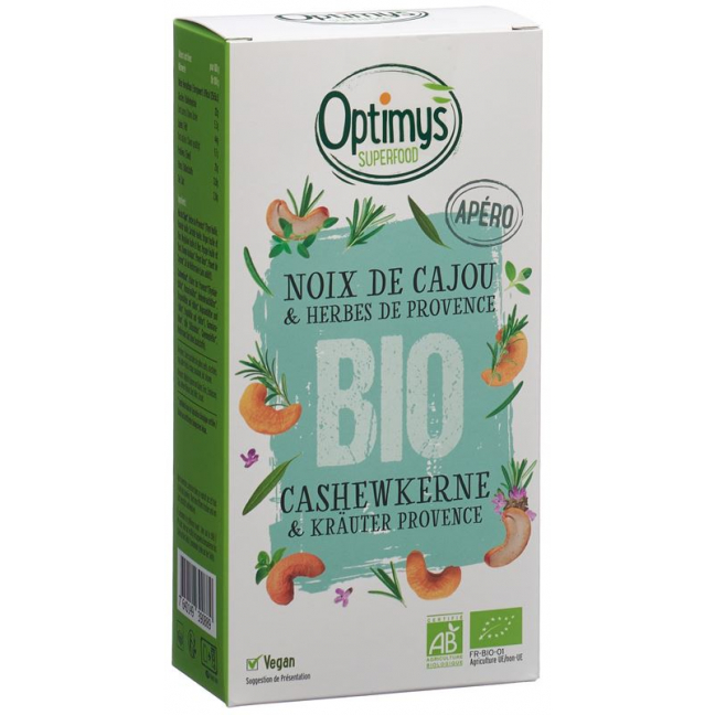 OPTIMYS Apero Cashew Provence Bio