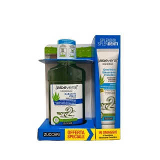 ZUCCARI Colluttor Aloe+Dentifric Aloe 250ml+100ml