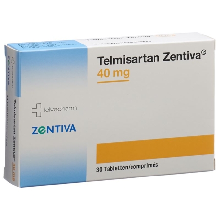 TELMISARTAN Zentiva Tabl 40 mg