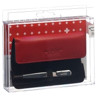RUBIS Pinzette shiny silber mit Etui