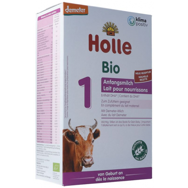 Holle Organic Infant Formula 1 Plv 400 г