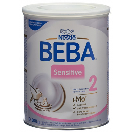 Beba Sensitive 2 через 6 месяцев Ds 800 г