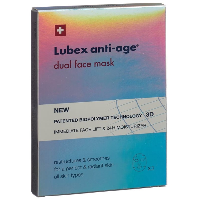 LUBEX ANTI-AGE dual face mask