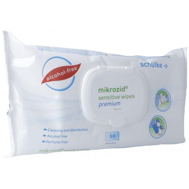 MIKROZID Sensitive wipes premium