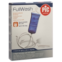 PIC SOLUTION Набор ирригаторов Fullwash, 2 л, с анальной и вагинальной канюлей PIC SOLUTION Набор ирригаторов Fullwash, 2 л, с анальной и вагинальной канюлей