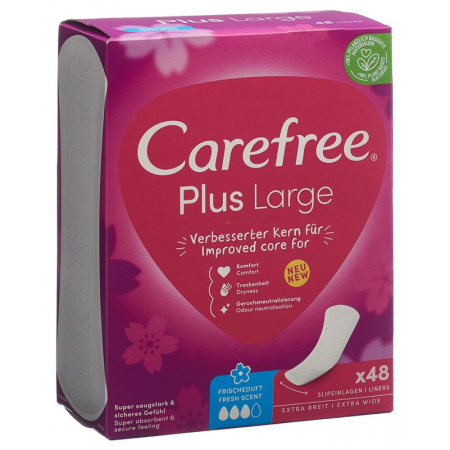 CAREFREE Plus Large Fresh