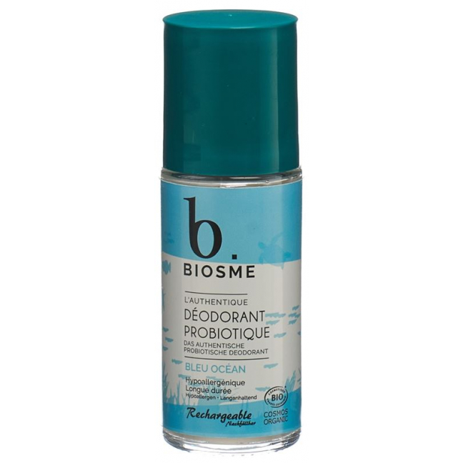 Дезодорант-пробиотик BIOSME Roll on Bleu océan