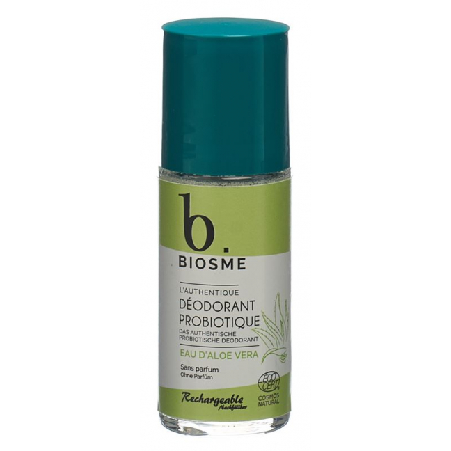 Шариковый дезодорант с пробиотиком BIOSME Eau Aloe Vera