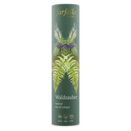 FARFALLA natural eau de cologne Waldzauber