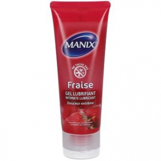 MANIX Gleitmittel Gel fraise